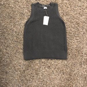 Knit sweater vest